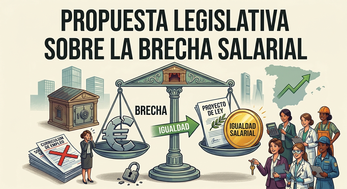 Propuesta legislativa sobre la brecha salarial