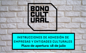 Adhesión al programa Bono Cultural Joven