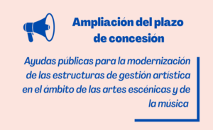 Ayudas para modernización de estructuras: ampliación de plazos