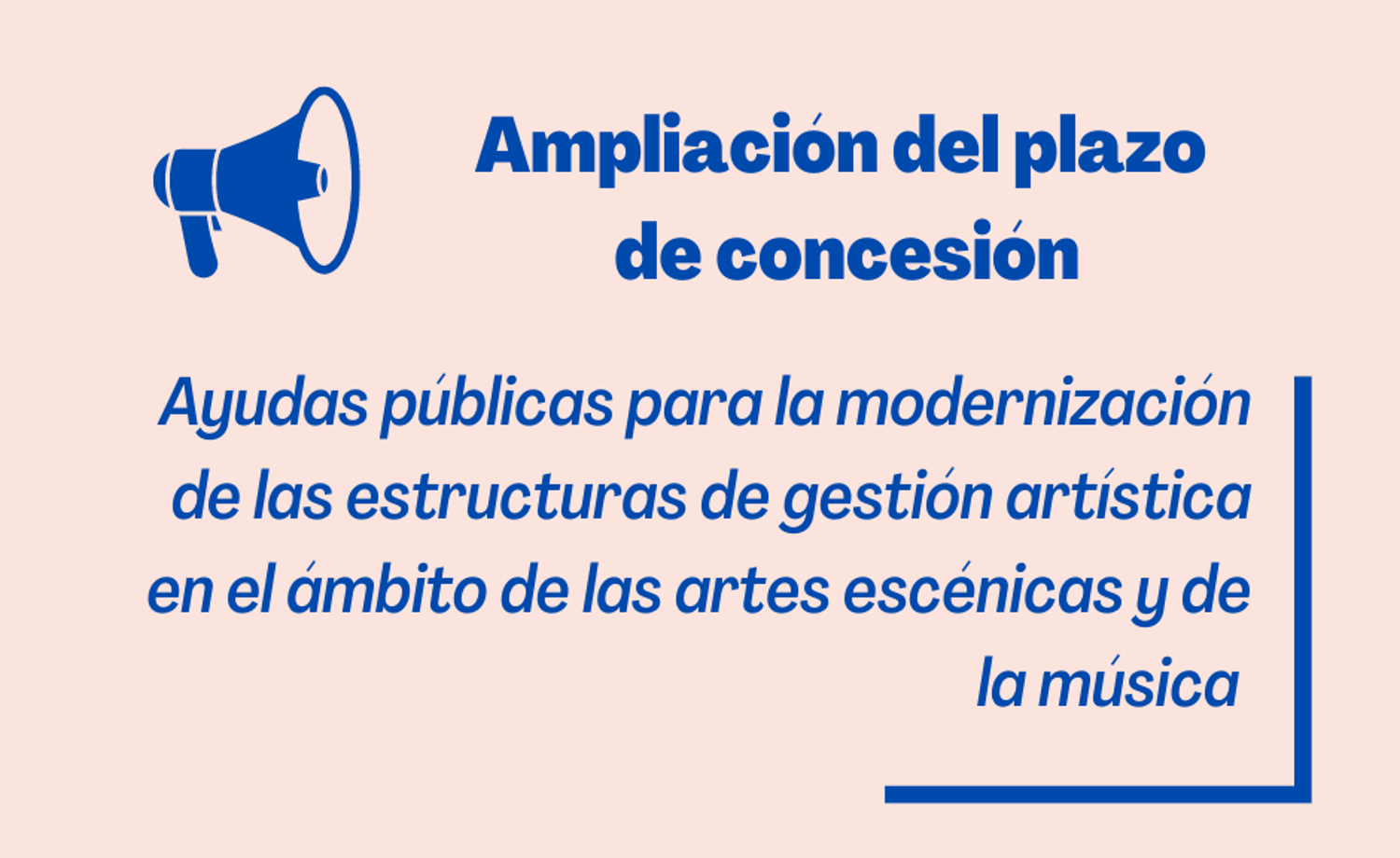 Ayudas para modernización de estructuras: ampliación de plazos