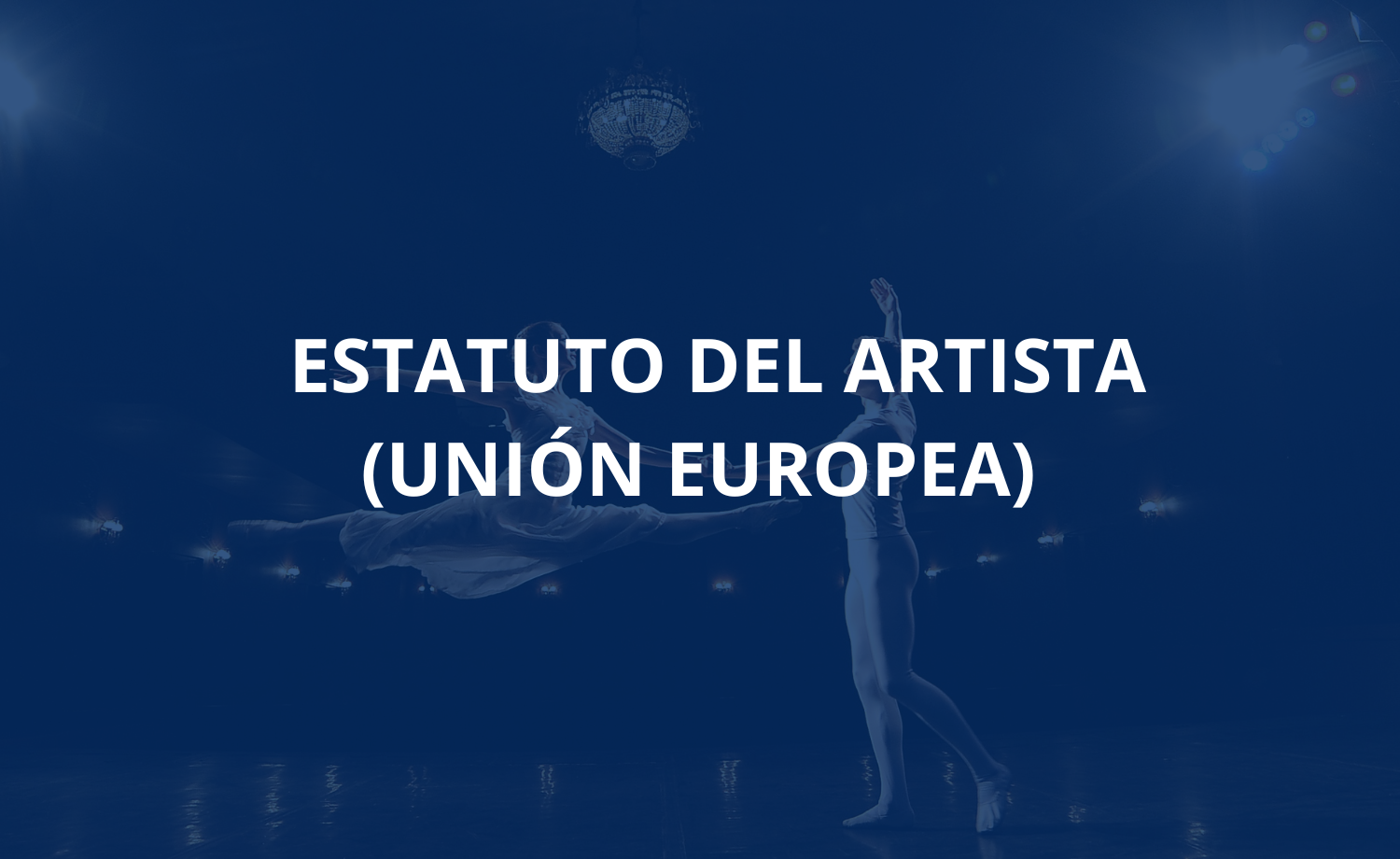 Informe sobre un marco de la UE para artistas
