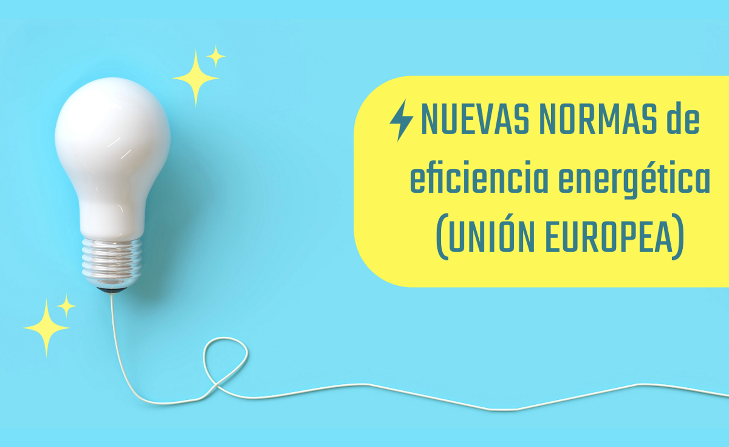 Nuevas normas europeas sobre eficiencia energética