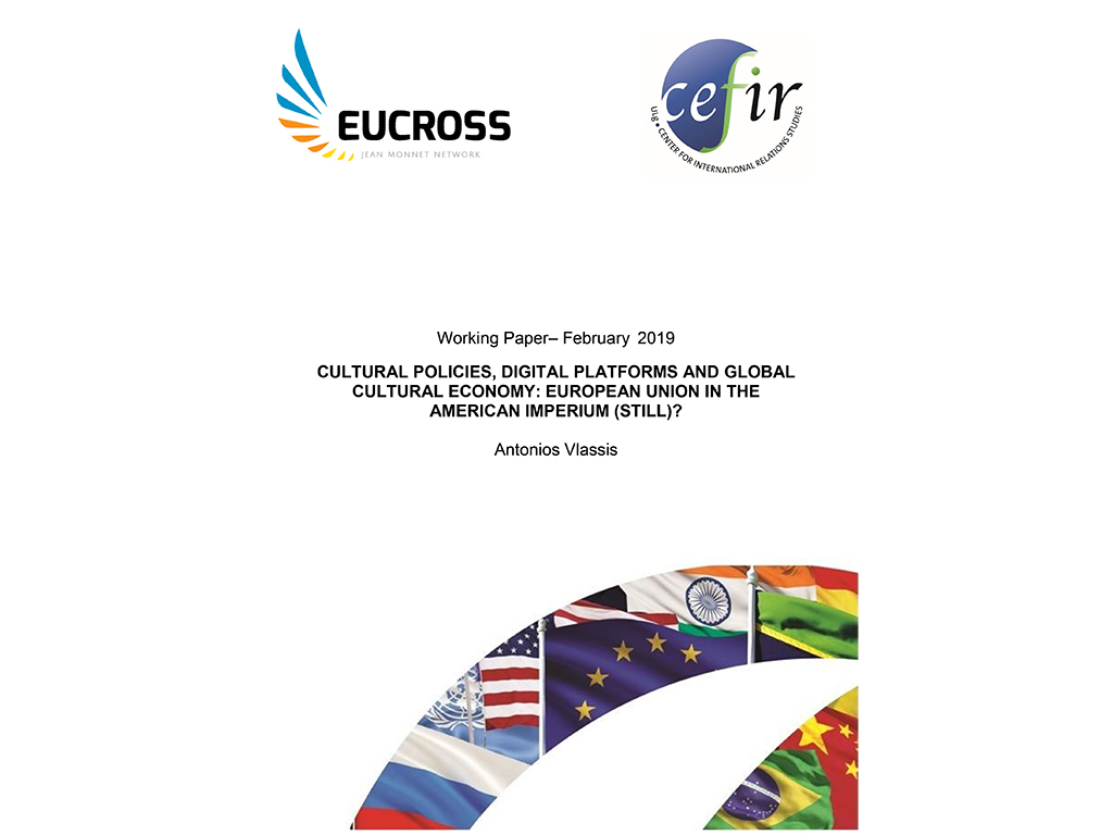 Plataformas digitales y economía cultural global