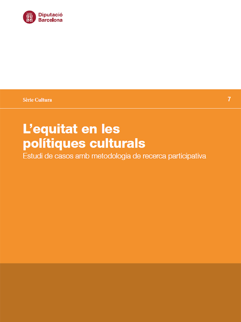 L’equitat en les politiques culturals