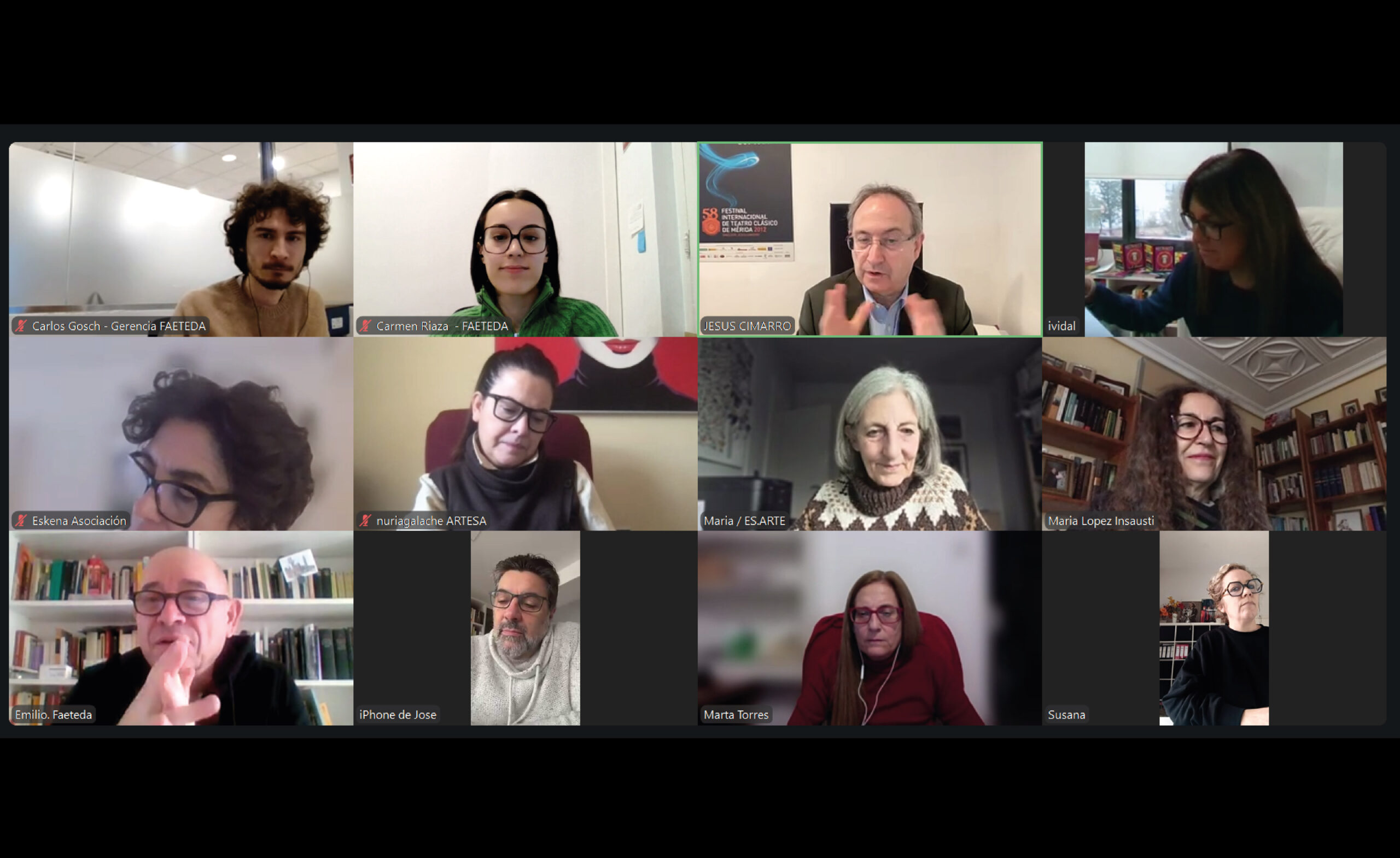 FAETEDA celebra su Junta Directiva del 13 de febrero