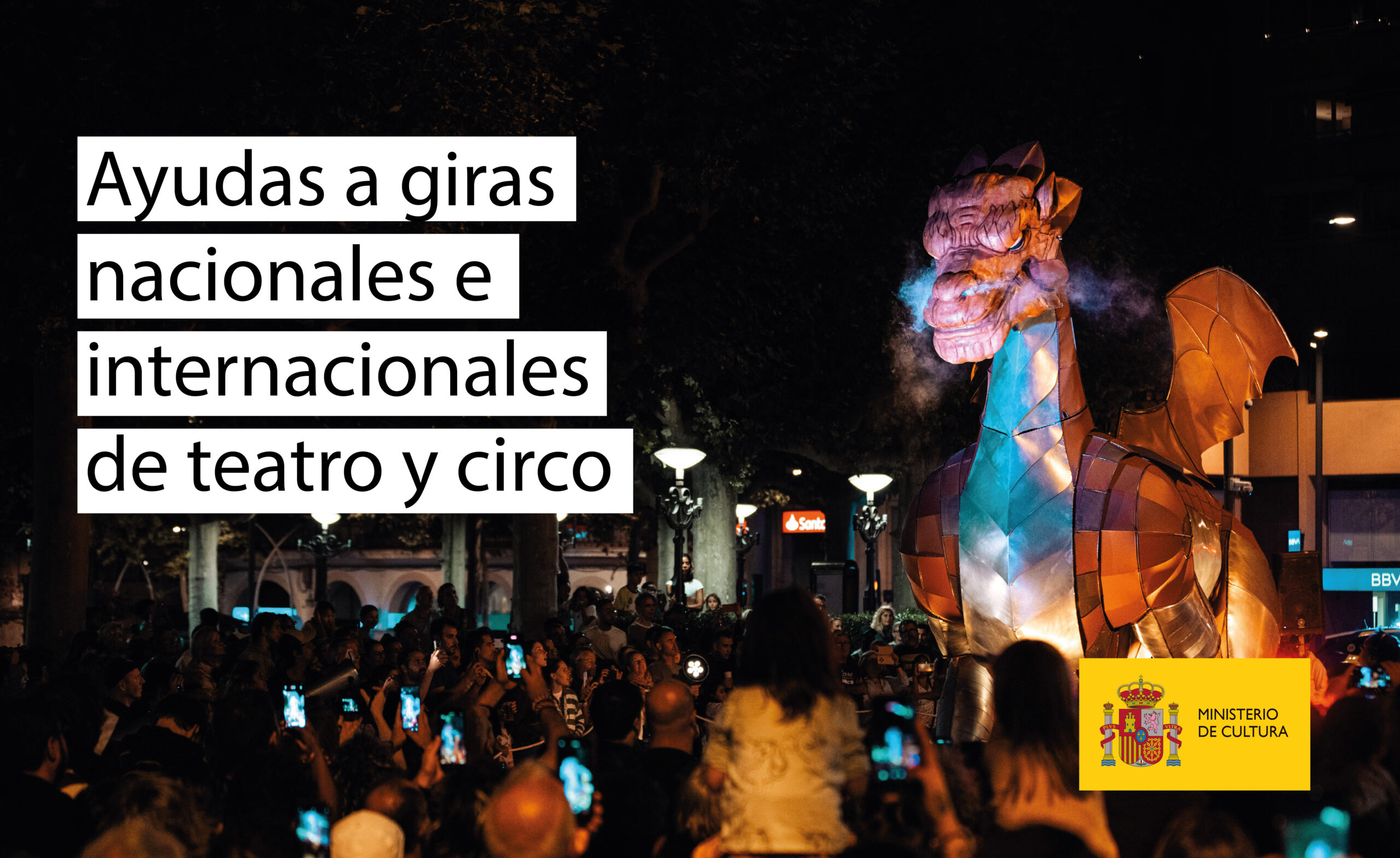 Convocatoria 2026: ayudas a giras nacionales e internacionales de teatro y circo