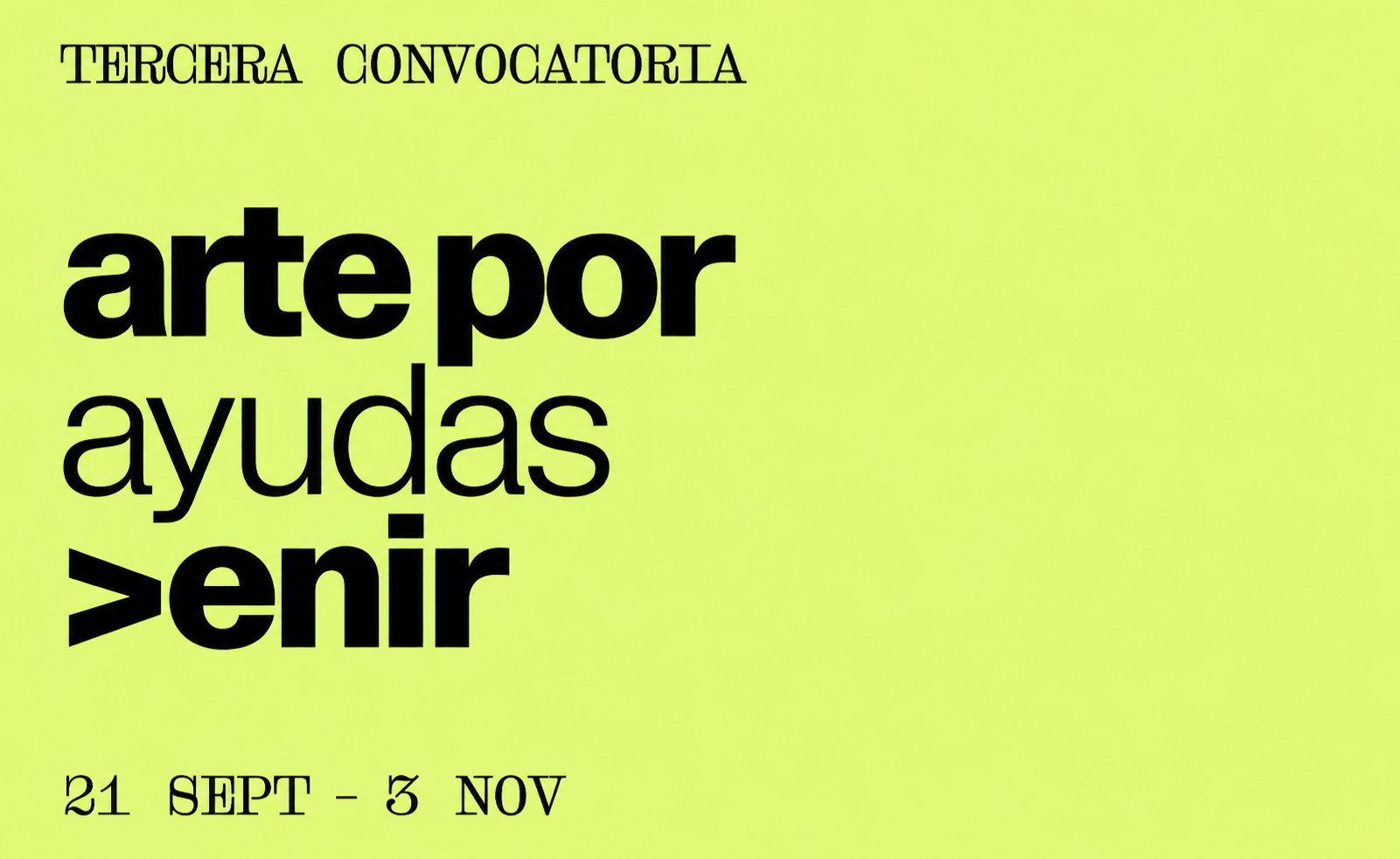Abierta la convocatoria «Arte por venir 2026» de la Fundación Daniel y Nina Carasso
